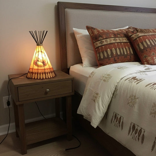 Teepee Table Lamp Bear
