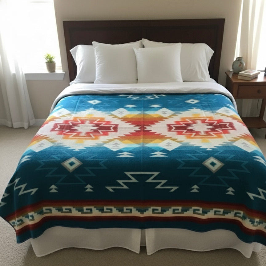OLDTRIBES™  Native Pattern Blanket