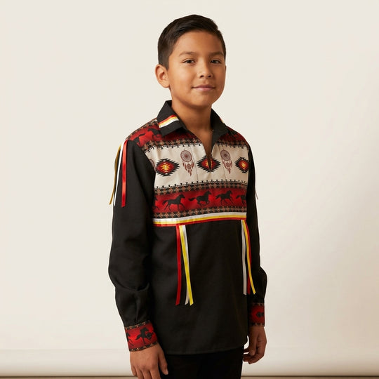 Horses Youth Ribbon shirt