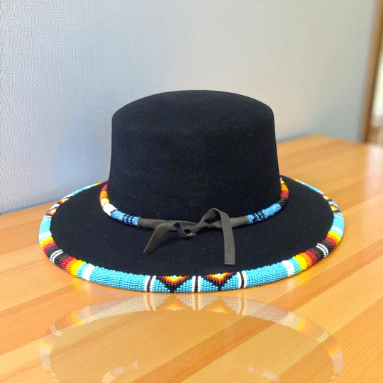 SIZE-59 Handmade Beaded Hat