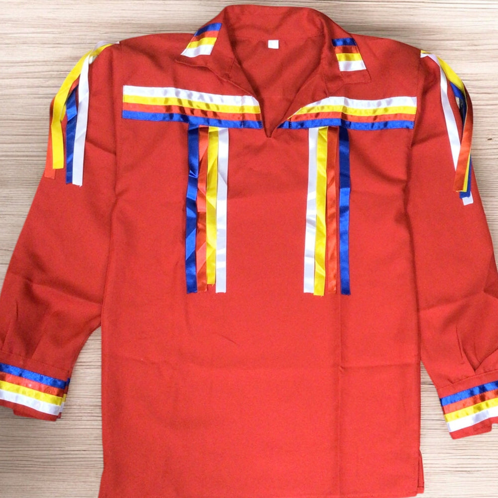 Red Youth Ribbon shirt