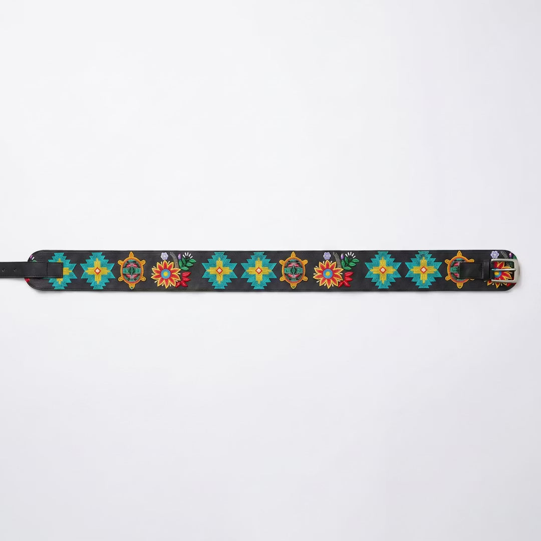 Heritage Leather Regalia  Belt (Turtle)