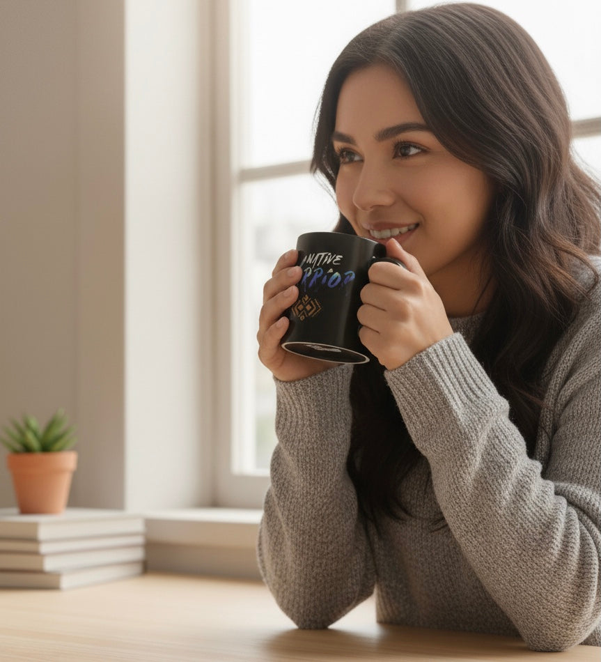 OLDTRIBES™ Southwestern Style Black Ceramic mug