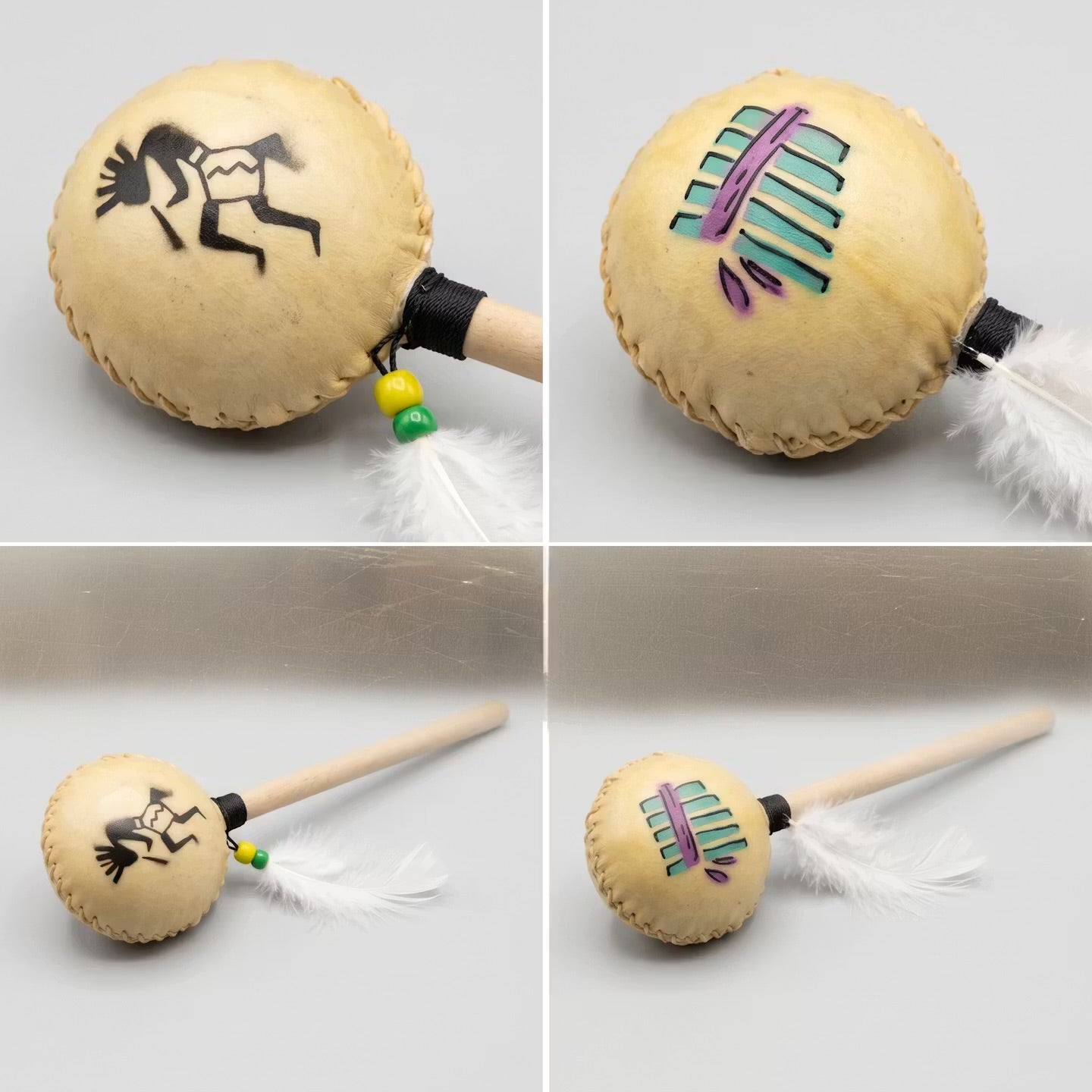Handcrafted Ceremonial Rattle (6) | OLDTRIBES – OldTribes