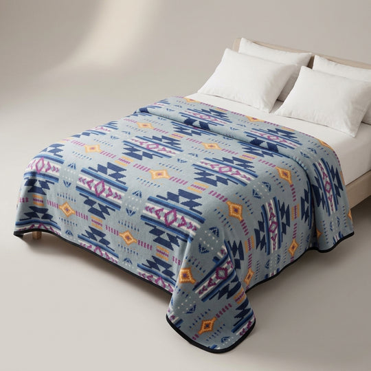 Native Butterfly Polar Fleece Blanket (Galaxy)
