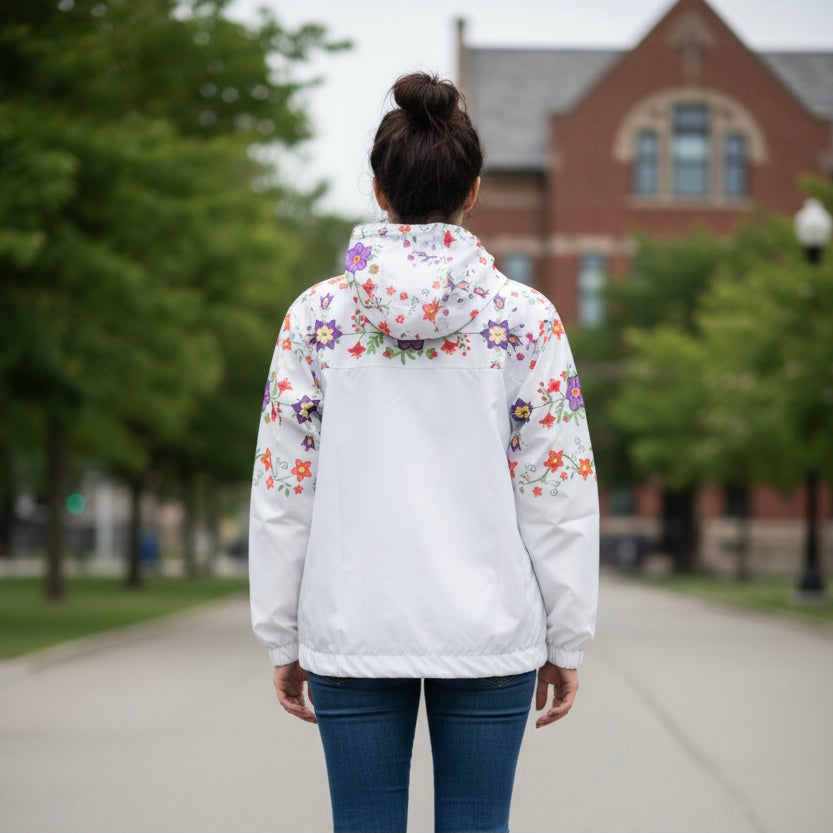 OLDTRIBES™ Creamflower Windbreaker (Beige)