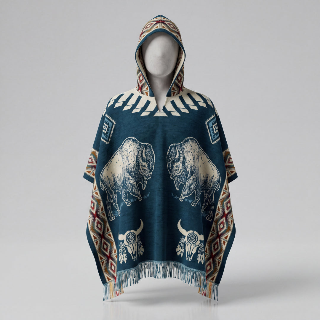 Buffalo HandMade Wool Poncho
