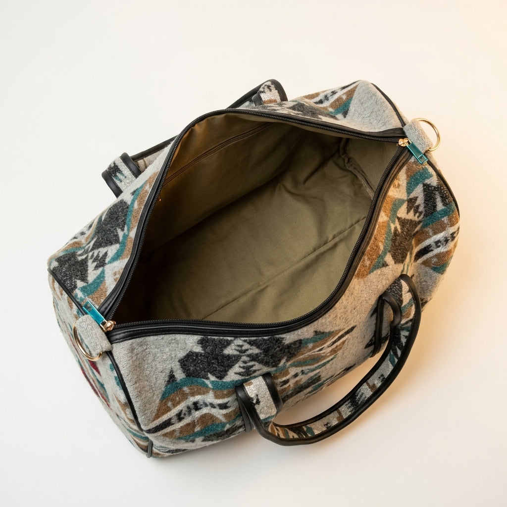 Grey Duffle bags