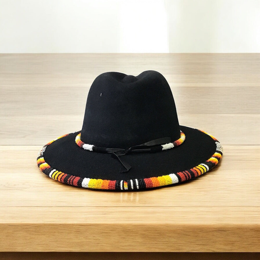SIZE-59 Handmade Beaded Hat