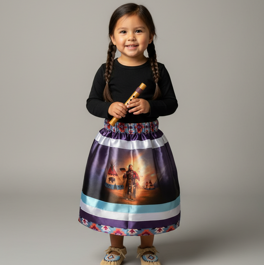 OLDTRIBES™ infants Spirit Ground Ribbon Skirt