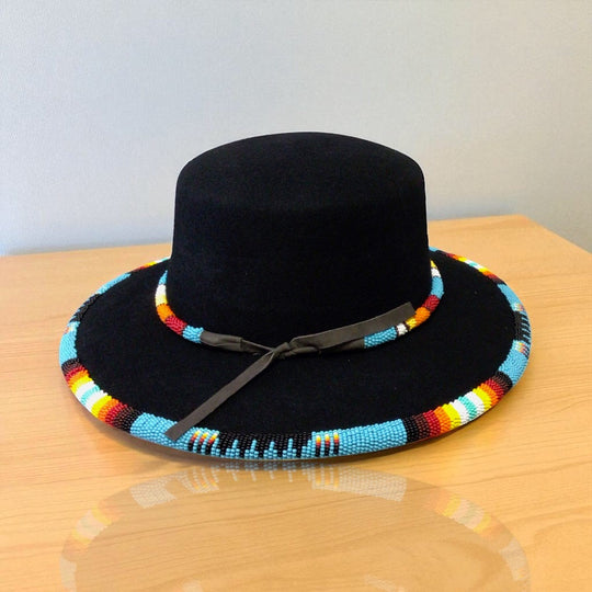 SIZE-59 Handmade Beaded Hat