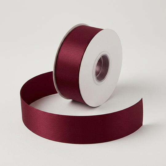 Satin Ribbon Double Face-Burgundy