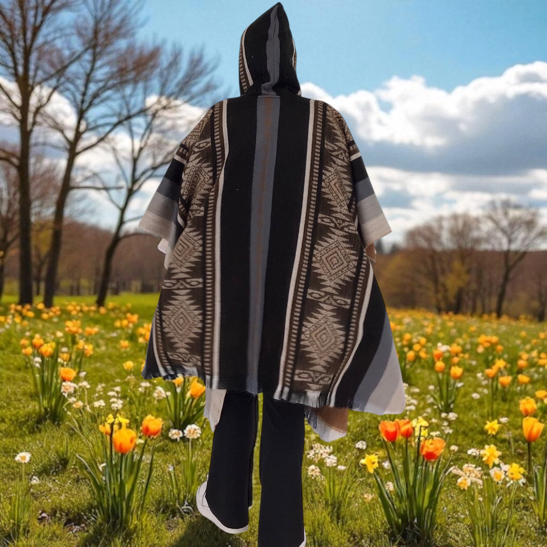 Mustard Soft Handmade Wool Ponchos