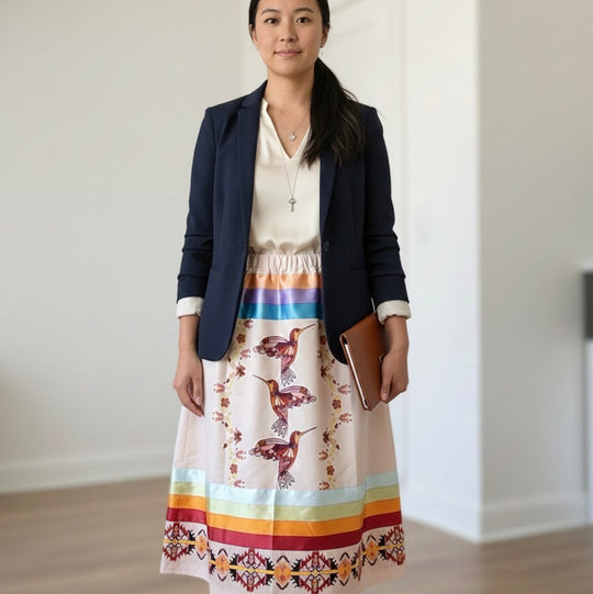Hummingbird Harmony  Skirt