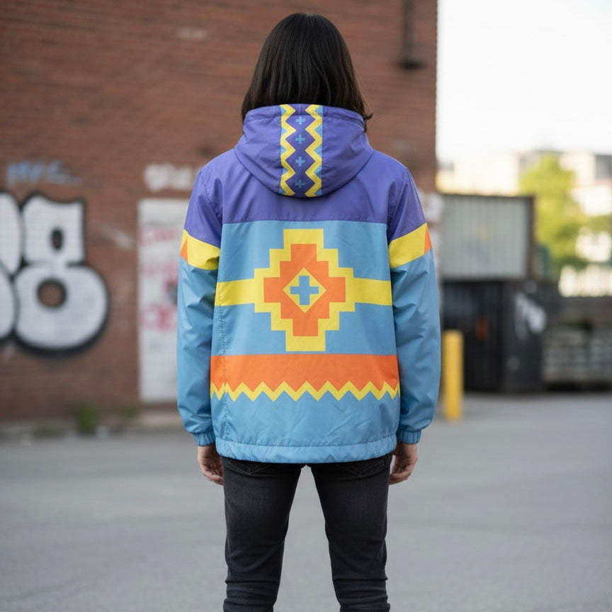 Purple Horizon Windbreaker