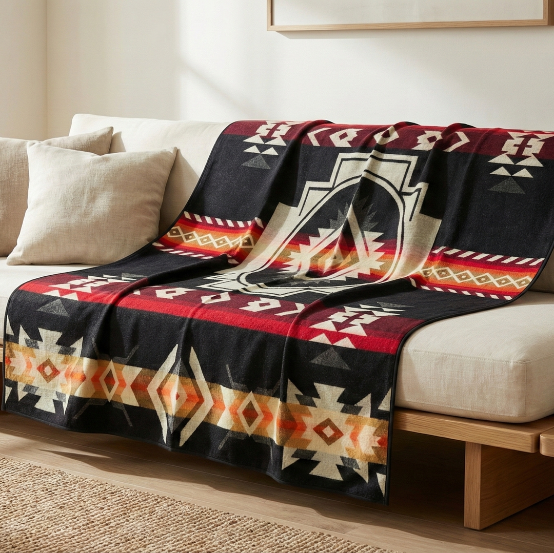 OLDTRIBES™ Four Winds Alpaca Blanket