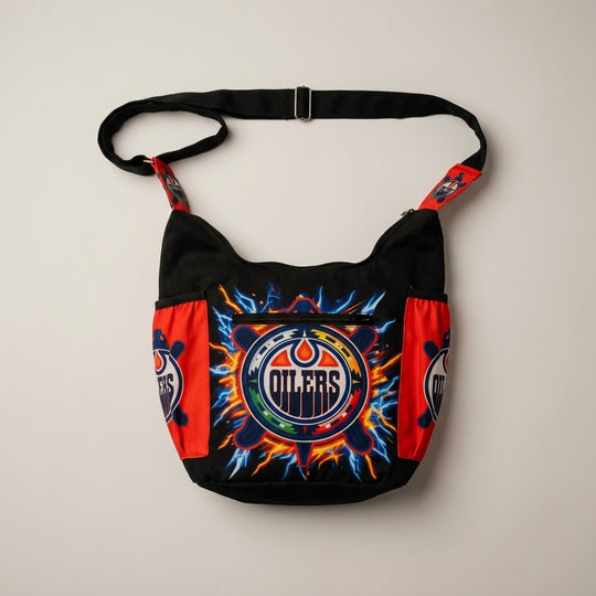 Black Oiler Crossbody Bag