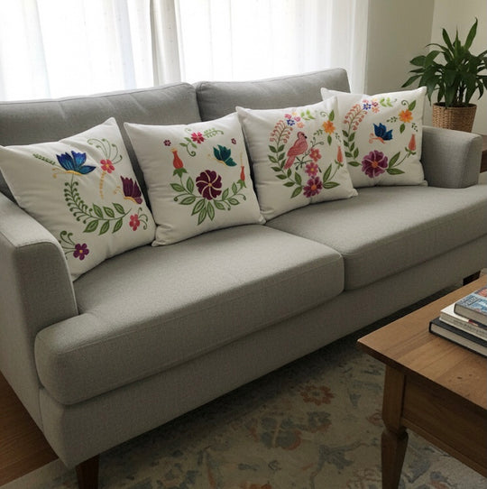 Embroidered Pillows Cushion Cover(#2)