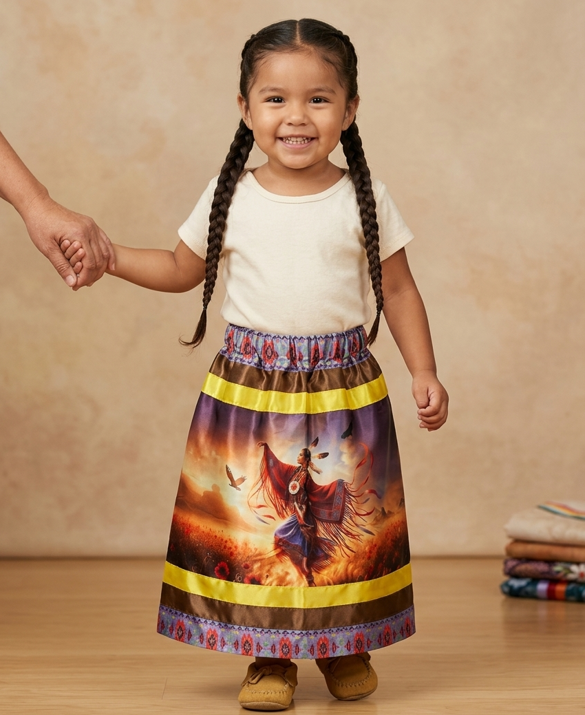 OLDTRIBES™ Infants Dancer of the Dawn Ribbon Skirt