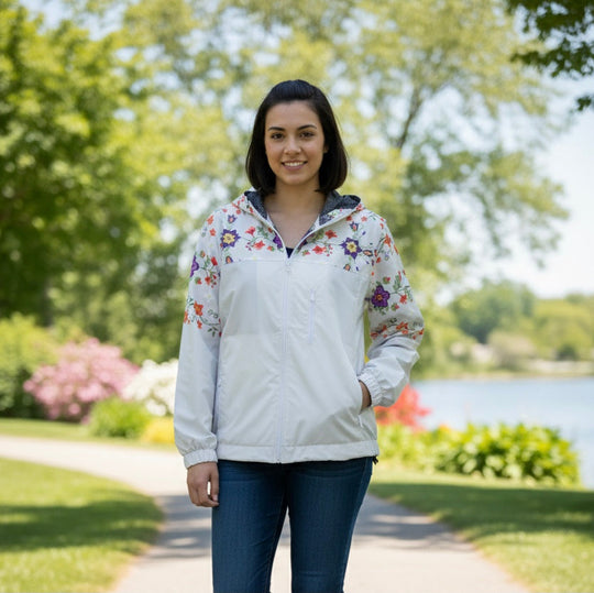 OLDTRIBES™ Creamflower Windbreaker (Beige)