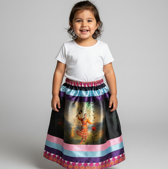 OLDTRIBES™  Infants Dancing of Wind Ribbon Skirt