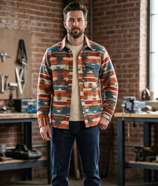 Orange and Blue Grand Canyon Jacket (unisex)