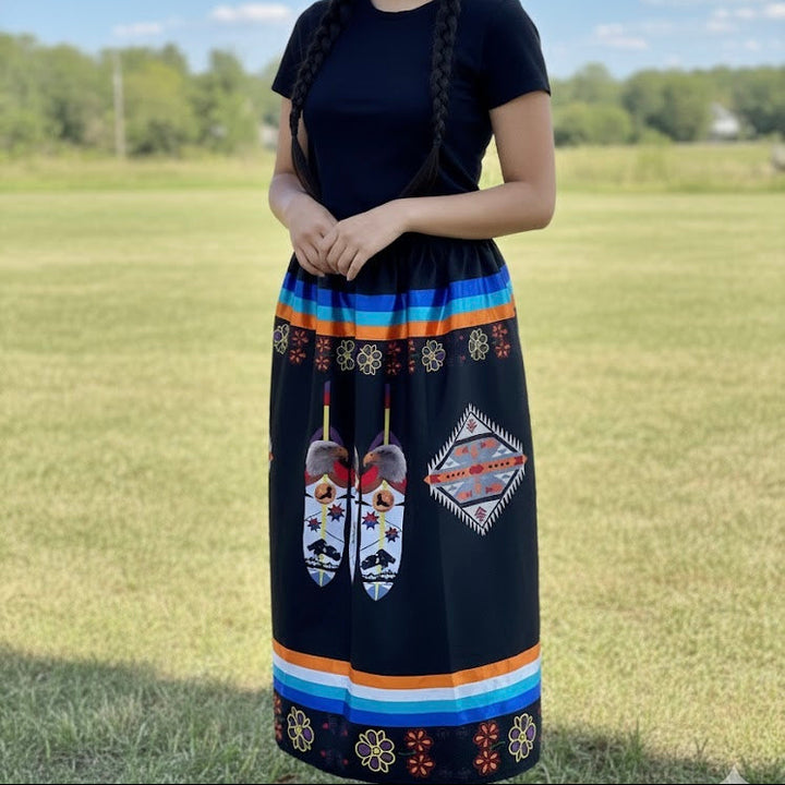 Indigenous Ribbon Skirts for Sale – Handmade | OLDTRIBES – OldTribes
