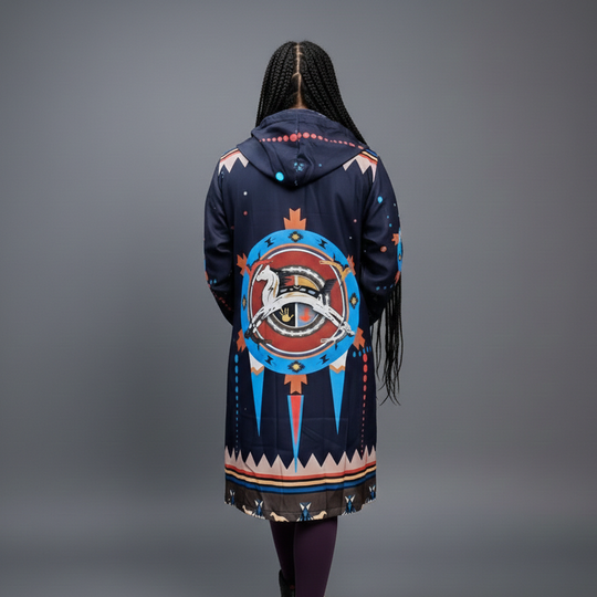OLDTRIBES™ Sacred Horse Long Coat