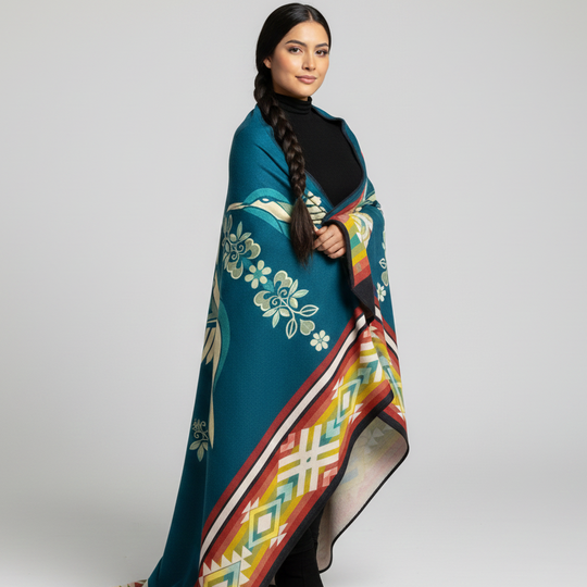 Laine Twin Hummingbird OLDTRIBES™ (réversible)