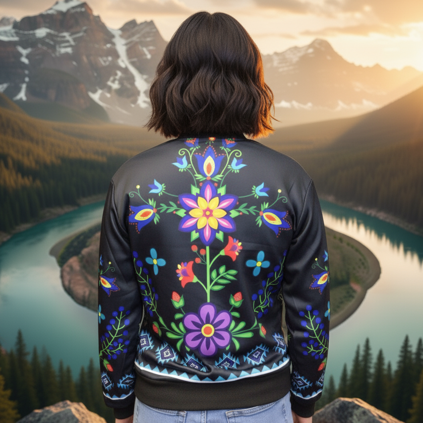 Night Orchid Kids Bomber