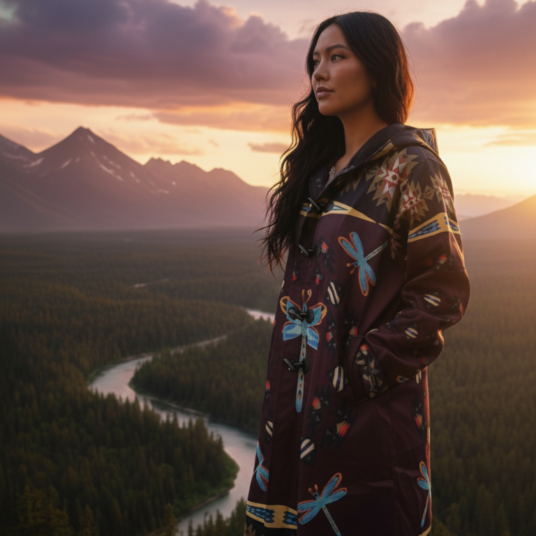 OLDTRIBES™ Dragonfly Long Coat