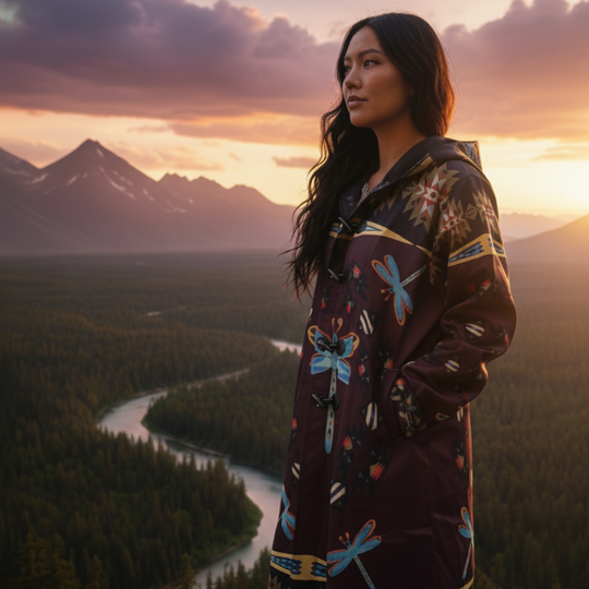 OLDTRIBES™ Dragonfly Long Coat