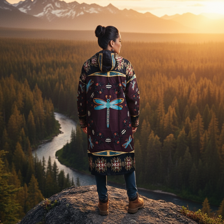 OLDTRIBES™ Dragonfly Long Coat