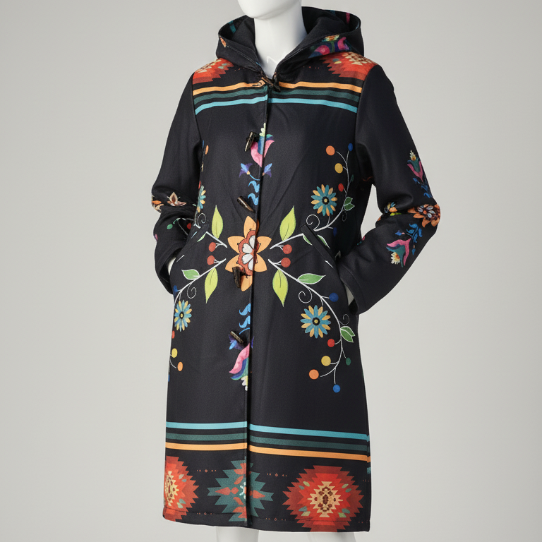 OLDTRIBES™Sacred Bloom long Coat