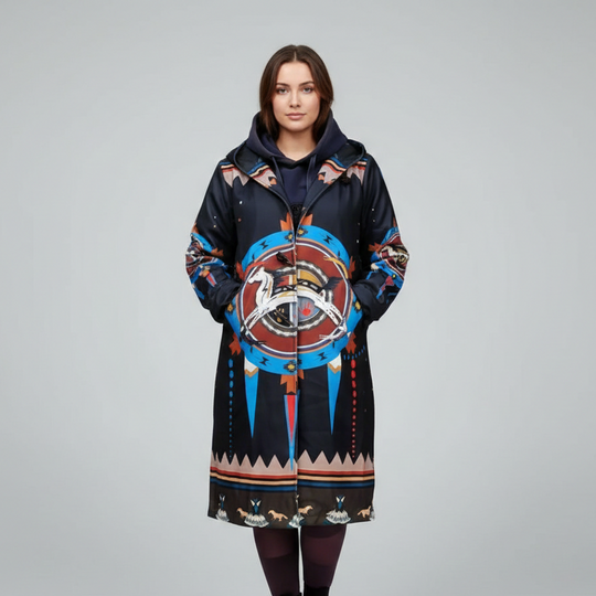 OLDTRIBES™ Sacred Horse Long Coat