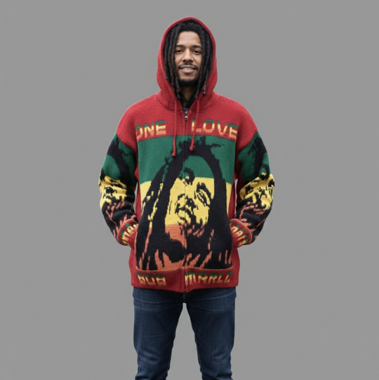 Bob Marley Unisex Alpaca Sweater