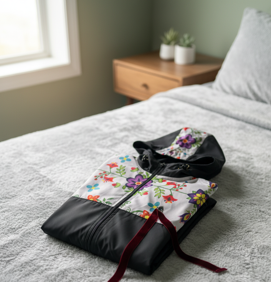 OLDTRIBES™ Creamflower Windbreaker