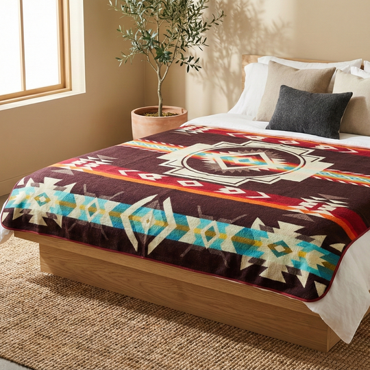 SAYA — ALTURA ’26 Reversible Artisan Throw