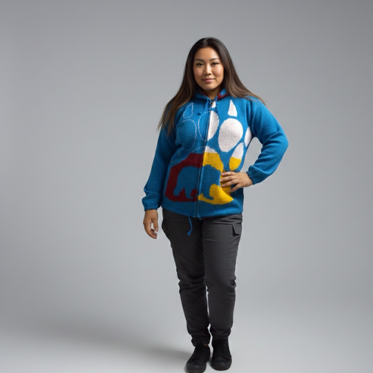 Bear Paw Unisex Alpaca Sweater