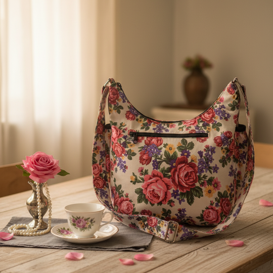 White Kookum Crossbody Bag