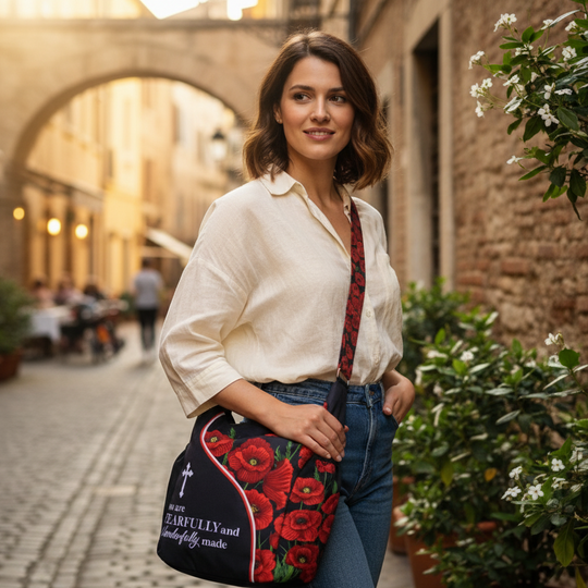 You are fearfully and Wonderfully Made Crossbody Bag