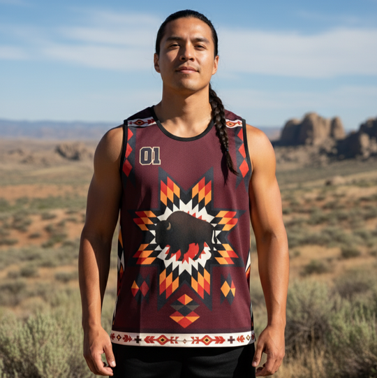 Buffalo Star Jersey(Maroon)