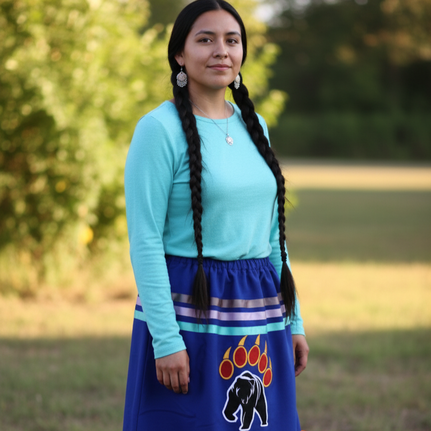 OLDTRIBES™ Trail of the Bear Ribbon Skirt
