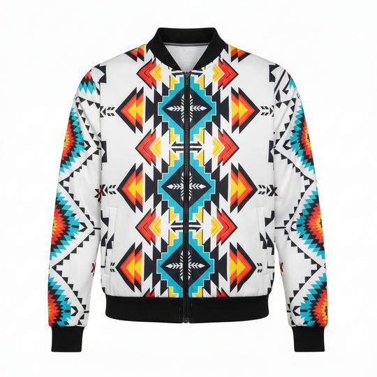 Bomber à pétales ivoire