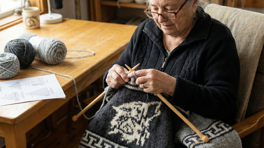 OLDTRIBES™ Lunar Wolf Wool Jacket