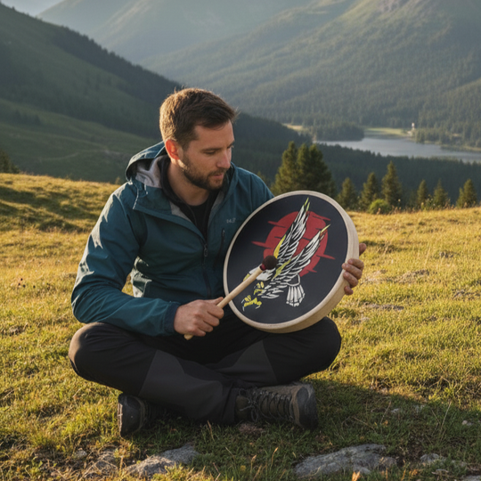 Eagle Spirit Indigenous Hand Drum
