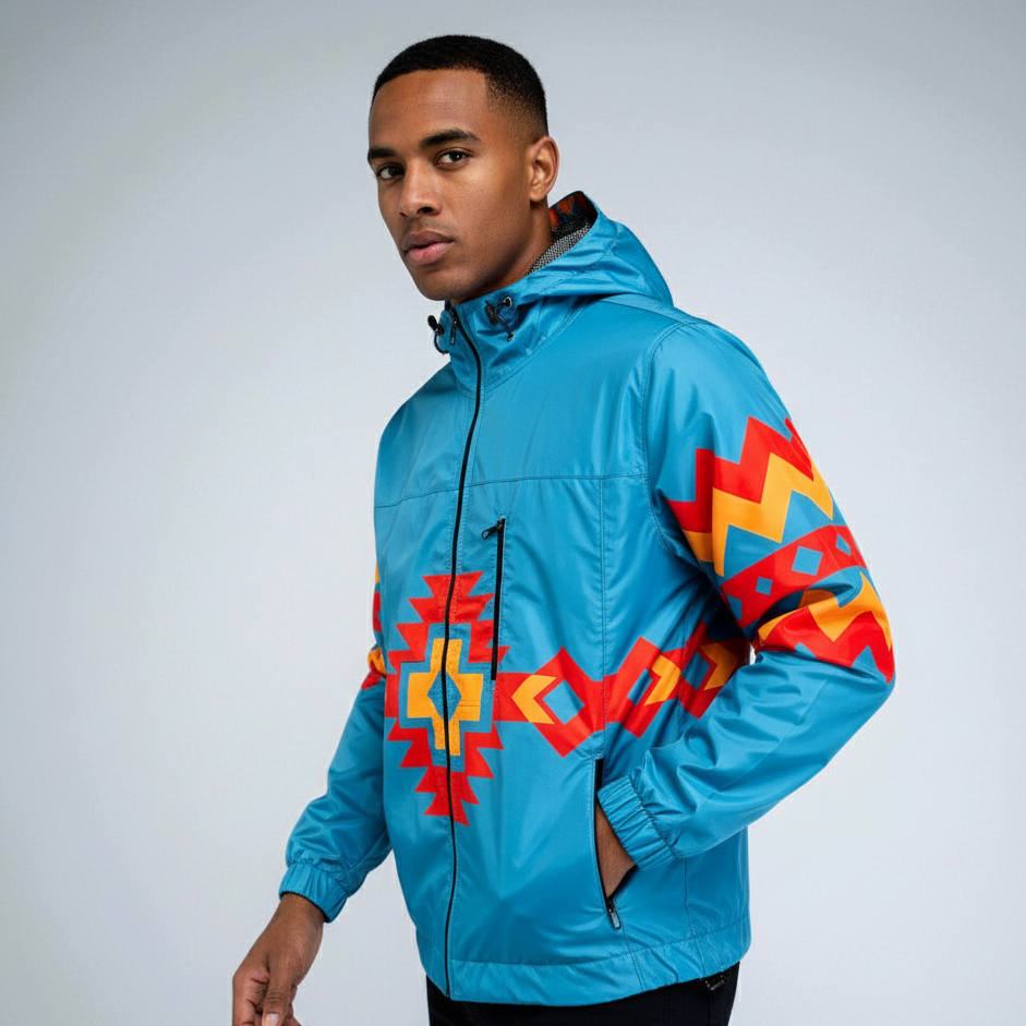 OLDTRIBES™ Sunrise Peaks Windbreaker