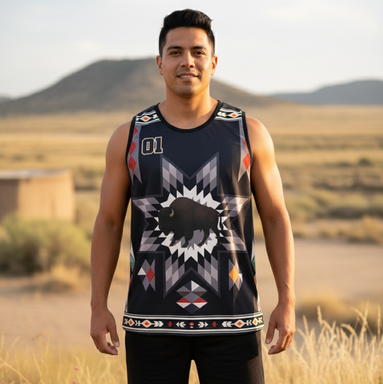 Buffalo Star Jersey(Black)