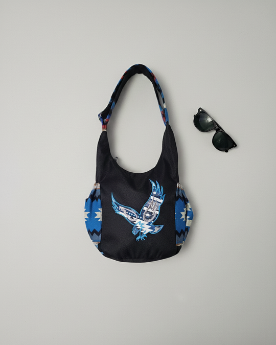 Eagle Spirit Embroidered Crossbody Bag