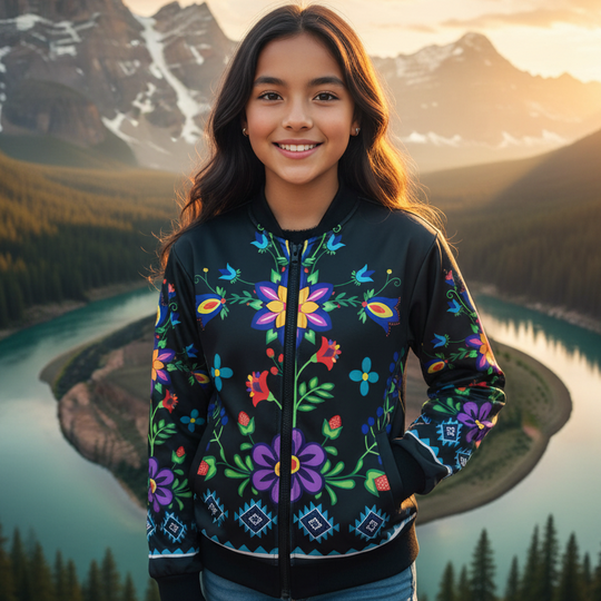 Night Orchid Kids Bomber